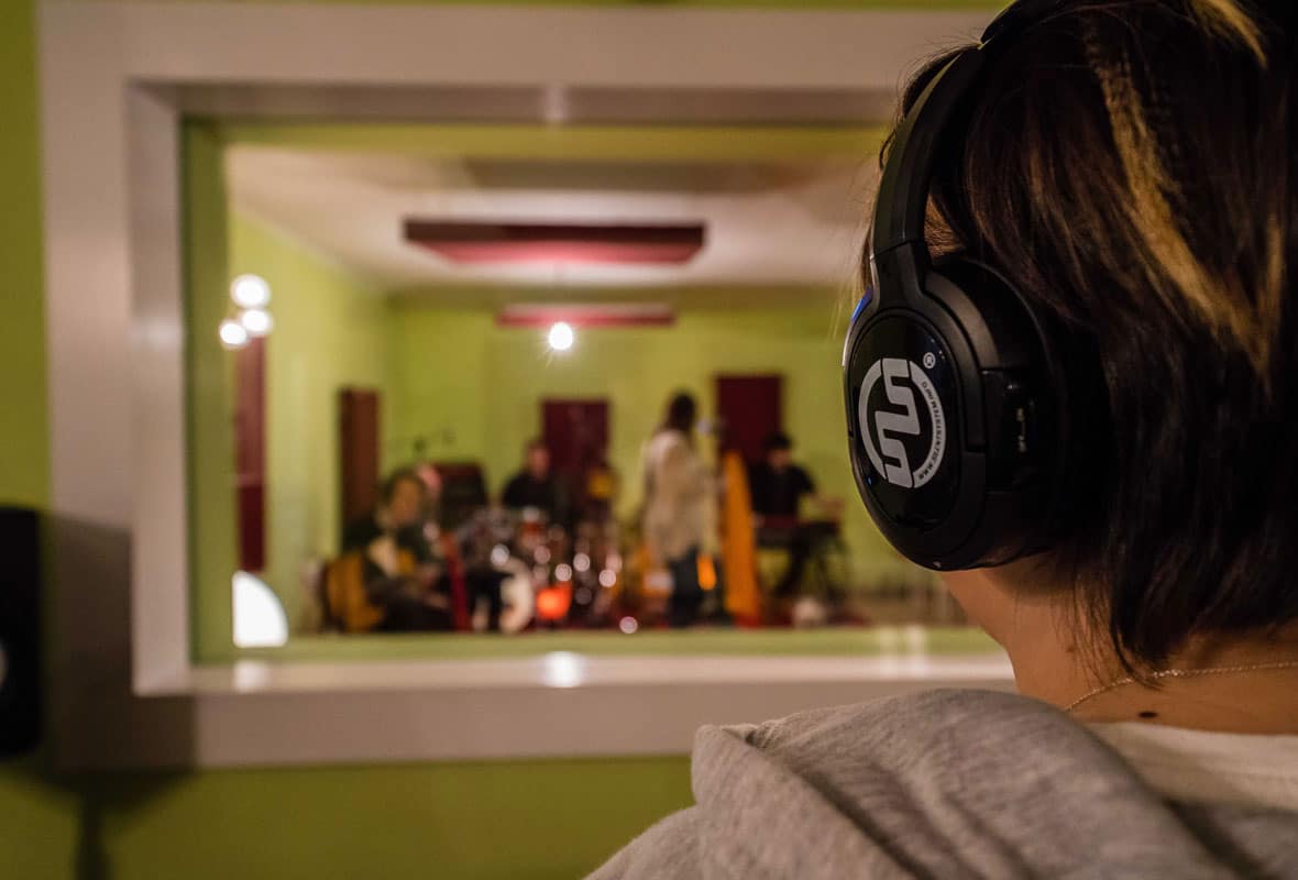 Studio Silentsystem Professional recording studio - Silentsystem wireless headphone system
