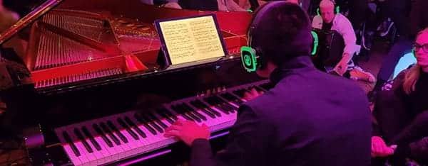 Live silent concert