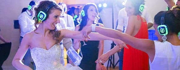 Silent disco for weddings