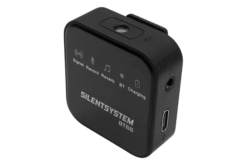 Silentsystem BT66 wireless microphone with buttons and indicators