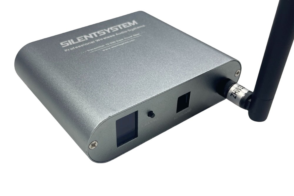 Trasmettitore wireless tx-500 TX-500 wireless transmitter, front panel with display